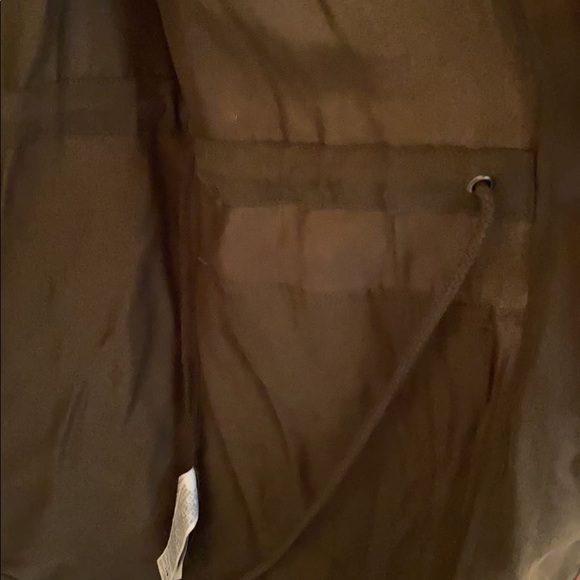 Forever 21 army green drawstring fall jacket - Picture 4 of 4